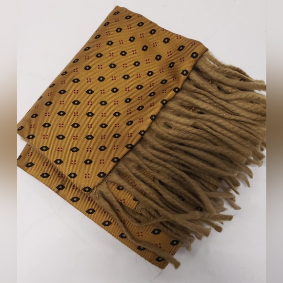 Authentic Christian Dior Monsieur Scarf 100% Cashmere Acrylic - Picture 2 of 9